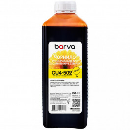   Barva Canon/HP/Lexmark Универсальные №4 Yellow 1кг (CU4-502) I-BAR-CU4-1-Y