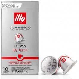   Illy Nespresso Classico Lungo в капсулах 10 шт