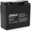 ORBUS ORB1218 AGM 12V 18 Ah - зображення 1