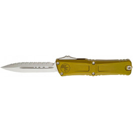   Microtech Combat Troodon Gen III Double Edge Stonewash FS OD Green (1142-12OD)