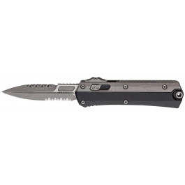   Microtech Glykon Bayonet Apocalyptic Double Serrated (184-12AP)