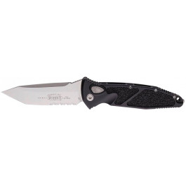   Microtech Socom Elite Tanto Edge Stonewash PS Black (161A-11)