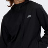 New Balance Чорна чоловіча вітровка  Jacket NB Performance nblMJ41285BK - зображення 4