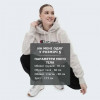 Champion Бежева жіноча кофта  hooded sweatshirt cha116598-SVL - зображення 6