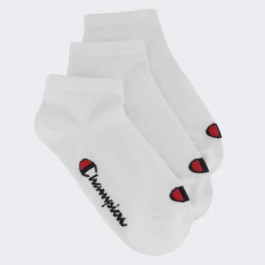   Champion Білі шкарпетки  3pk Sneaker Socks chaU24560-WHT/WHT