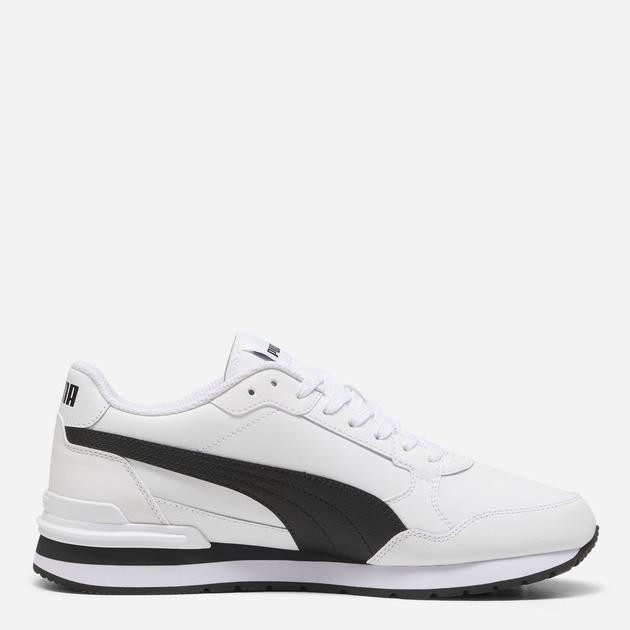 PUMA Чоловічі кросівки  ST Runner v4 L 39906802 40 (6.5UK) 25.5 см  White- Black-Cast Iron (4067979405669 - зображення 1