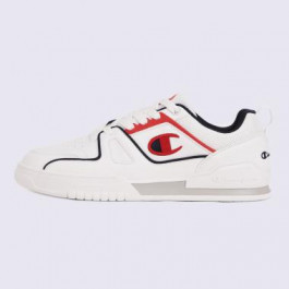 Champion Молочні чоловічі кеди  low cut shoe 3 point low chaS21882-WHT/NAVY