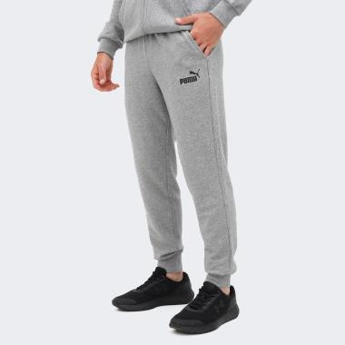 PUMA Спортивні штани чоловічі  Ess Logo Pants 58671603 S Сірі (4063697298408) - зображення 1