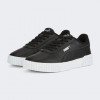 PUMA Женские кеды низкие  Carina 2.0 38584905 40 (6.5UK) 25.5 см  Black- Black- Silver (4065449652681) - зображення 2