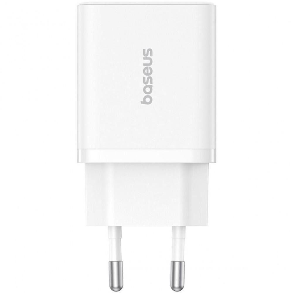 Baseus Cube Fast Charger C+U 30W White (P10111404213-00) - зображення 1