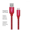 ColorWay USB/Type-C Red 2m (CW-CBUC008-RD) - зображення 2