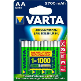   Varta AA 2700mAh NiMh 4шт PROFESSIONAL (05706301404)