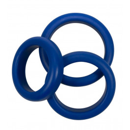   You2Toys 3 blue silicone rings, блакитний (4024144523351)