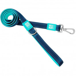   Max & Molly Short Leash Matrix Sky Blue Короткий повідець, малюнок "Матрікс небесно-блакитний" L (4894512017580)