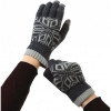 ArmorStandart Рукавиці для сенсорних екранів Touch Gloves Snowflake з орнаментом Light Grey (ARM5999 - зображення 4