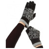 ArmorStandart Перчатки  для сенсорных экранов Touch Gloves Snowflake с орнаментом Black (ARM59993) - зображення 4