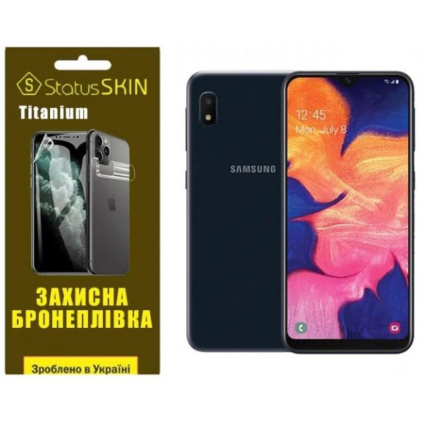 StatusSKIN Поліуретанова плівка  Titanium для Samsung A10e A102 Глянцева - зображення 1