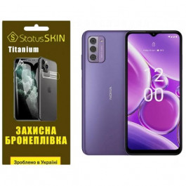   StatusSKIN Поліуретанова плівка  Titanium для Nokia G42 5G Глянцева