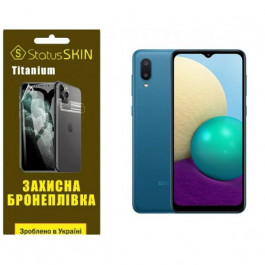   StatusSKIN Поліуретанова плівка  Titanium для Samsung A02 A022 Глянцева