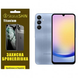   StatusSKIN Поліуретанова плівка  Titanium для Samsung A25 5G A256 Глянцева