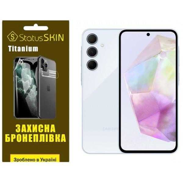 StatusSKIN Поліуретанова плівка  Titanium для Samsung A35 5G A356 Глянцева - зображення 1