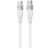 Proove Silicone Power 30W White Type-C to Type-C cable (WCSP30022202) - зображення 2