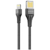 Proove USB to Lightning Double Way Weft 1m Black (CCDW20001101) - зображення 1