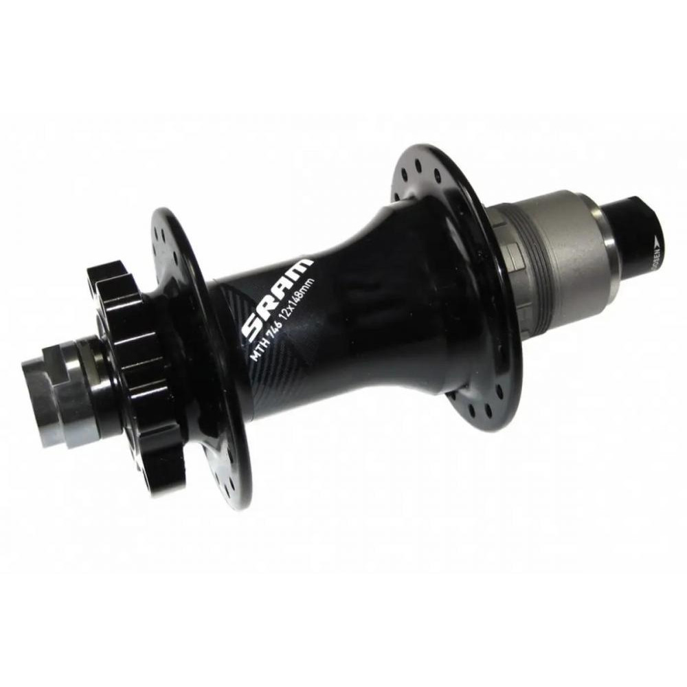 SRAM Втулка  AM HUB MTH 746 R DISC 12X148B 32H BLK XD - зображення 1