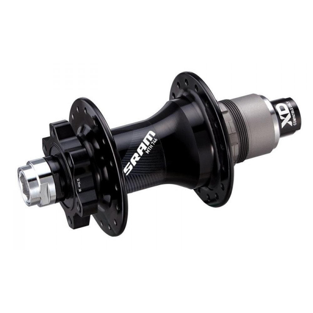 SRAM Втулка  AM HUB MTH 746 R DISC 12X142 32H BLK XD - зображення 1