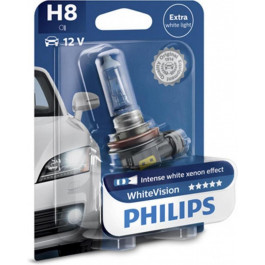   Philips H8 WhiteVision Ultra 35W 12V 3800K (12360WVUB1)