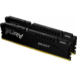   Kingston FURY 32 GB (2x16GB) DDR5 5200 MHz Beast (KF552C36BBEK2-32)