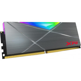   ADATA 8 GB DDR4 3600 MHz XPG Spectrix D50 RGB Tungsten Gray (AX4U36008G18I-ST50)