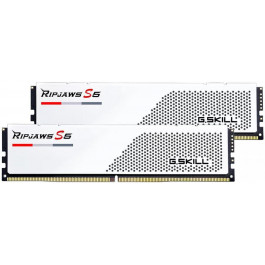   G.Skill 32 GB (2x16GB) DDR5 6000 MHz Ripjaws S5 (F5-6000J3238F16GX2-RS5W)