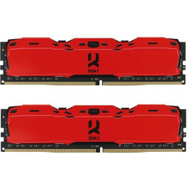   GOODRAM 16 GB (2x8GB) DDR4 3200 MHz IRDM X (IR-XR3200D464L16SA/16GDC)