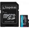 Kingston 512 GB microSDXC class 10 UHS-I U3 Canvas Go! Plus + SD Adapter SDCG3/512GB - зображення 1