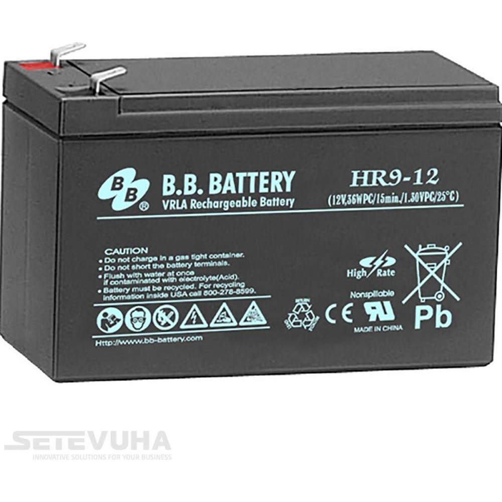 B.B. Battery HR9-12 - зображення 1