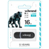 Wibrand 16 GB Panther Black USB 2.0 (WI2.0/PA16P2B) - зображення 1