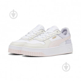   PUMA Жіночі кеди низькі  Carina Street 38939010 37 (4UK) 23 см  White-Frosty Pink-Alpine Snow (4065454927