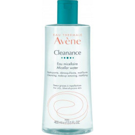   Avene Мицеллярная вода  Cleanance для жирной проблемной кожи 400 мл (3282770207811)