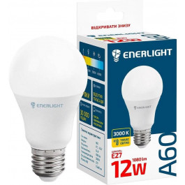   Enerlight LED A60 12W 3000K E27 (A60E2712SMDWFR)