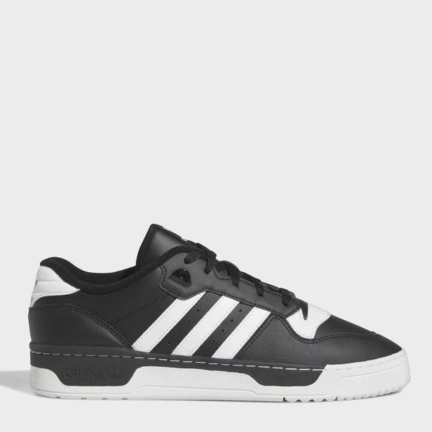 Adidas Чоловічі кеди низькі  Rivalry Low FZ6327 40.5 (7UK) 25.5 см Cblack/Ftwwht/Cblack (4066749896997) - зображення 1