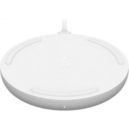   Belkin Pad Wireless Charging Qi, 10W no PSU White (WIA001BTWH)