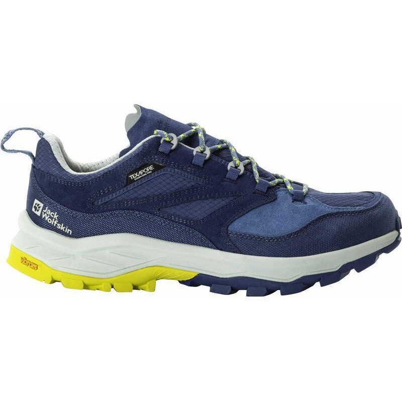 Jack Wolfskin Напівчеревики трекінгові cyrox texapore low m (4064281_1292) 9.5 Синій - зображення 1