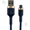 Mibrand MI-71 USB Micro 2.4A 1m Navy Blue (MIDC/71MNB) - зображення 1