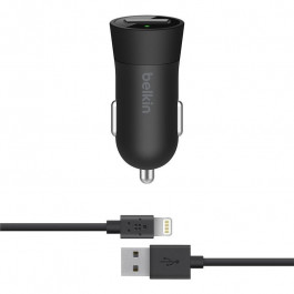   Belkin 1USB, 2.4A Black + Lightning (F8J177DS04-BLK)