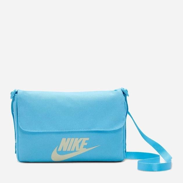 Nike Сумка крос-боді жіноча тканинна  WNSW FUTURA 365 CROSSBODY CW9300-407 Синя/Молочна (196974571865) - зображення 1