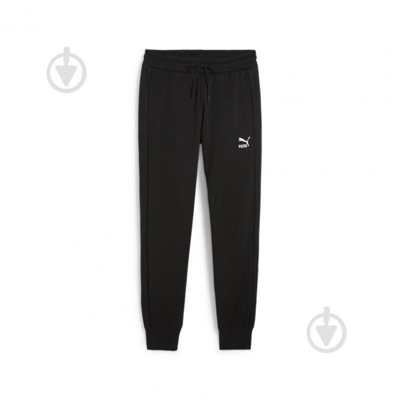 PUMA Чорні чоловічі спортивнi штани  T7 Track Pants DK 624329/01 - зображення 1