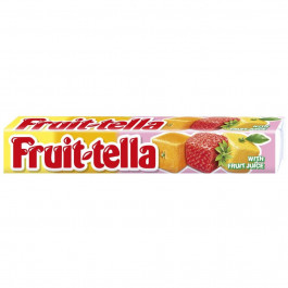   Fruit-tella Цукерки  асорті жувальні, 41 г (87366204)