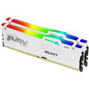 Kingston FURY 64 GB (2x32GB) DDR5 6000 MHz Beast RGB White (KF560C30BWAK2-64) - зображення 2