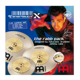   Meinl GX-12/16/18 Generation X The Rabb Pack Cymbal Set